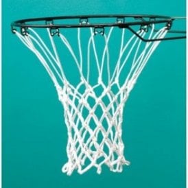 Anti-Whip White Basketball Net