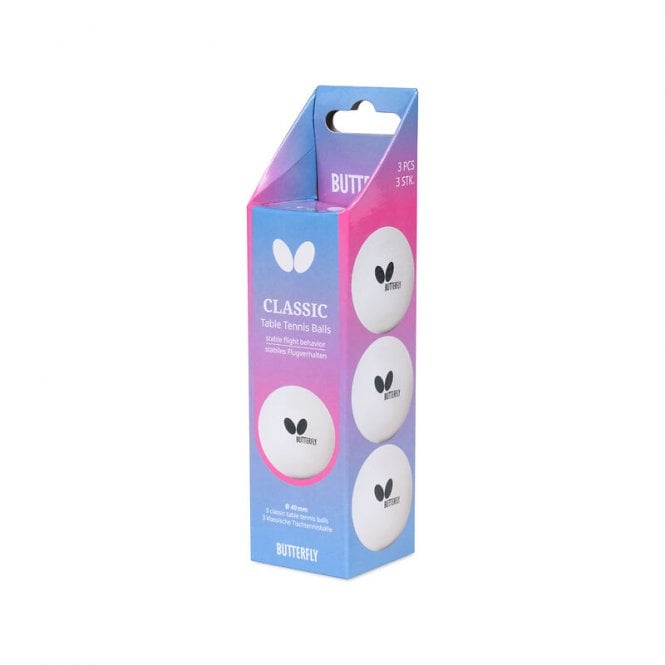 Butterfly Classic Table Tennis Balls 