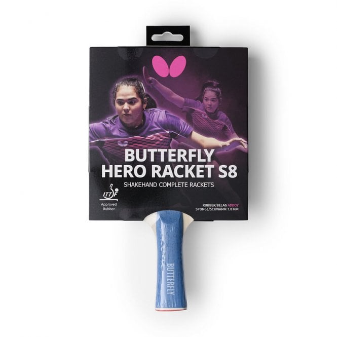 Butterfly Hero Racket S8 – Adriana Diaz