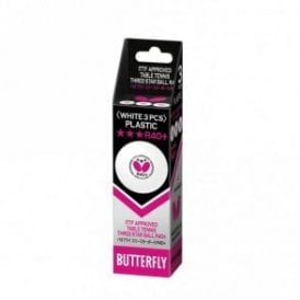 Butterfly R40+ Three-star Ball (Pack of 3)
