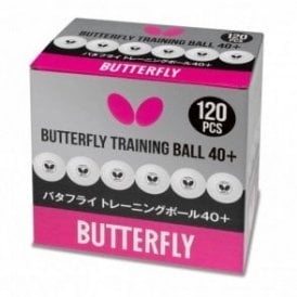 Butterfly Training Ball 40+ (Box of 120)