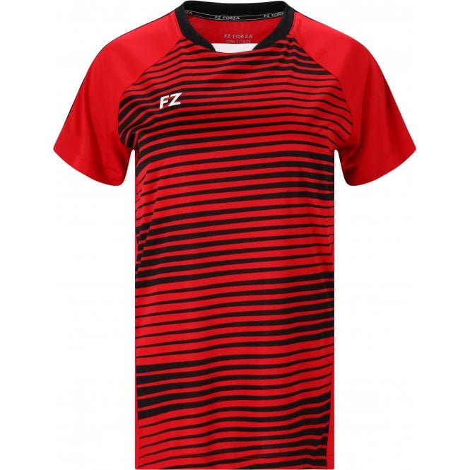 Leam W S-S Tee RED Womens