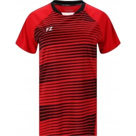 Leam W S-S Tee RED Womens