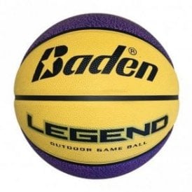 Legend Rubber Basketball - Pur/Gold