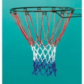 Standard Red White & Blue Basketball Net