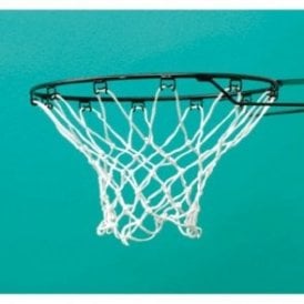 Standard White Basketball Net