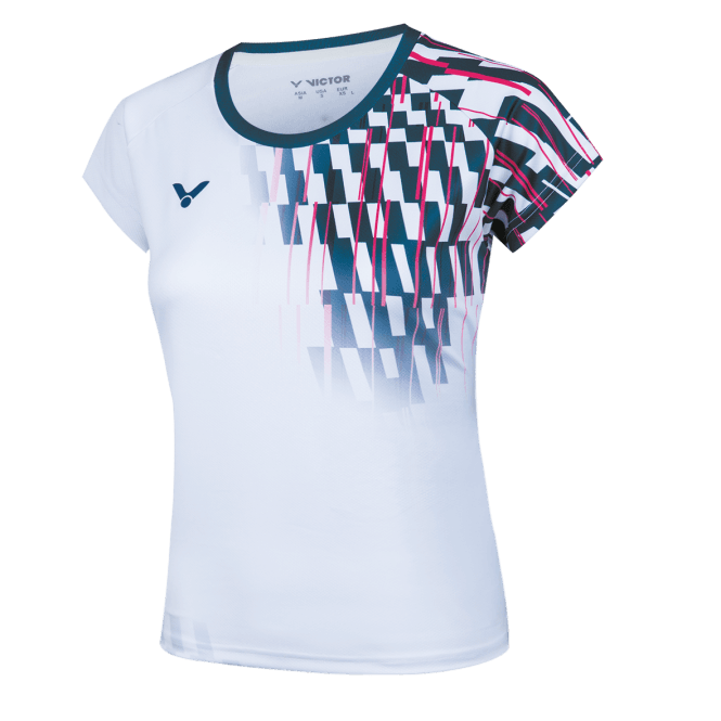 VICTOR T-Shirt T-51001TD A White Female 