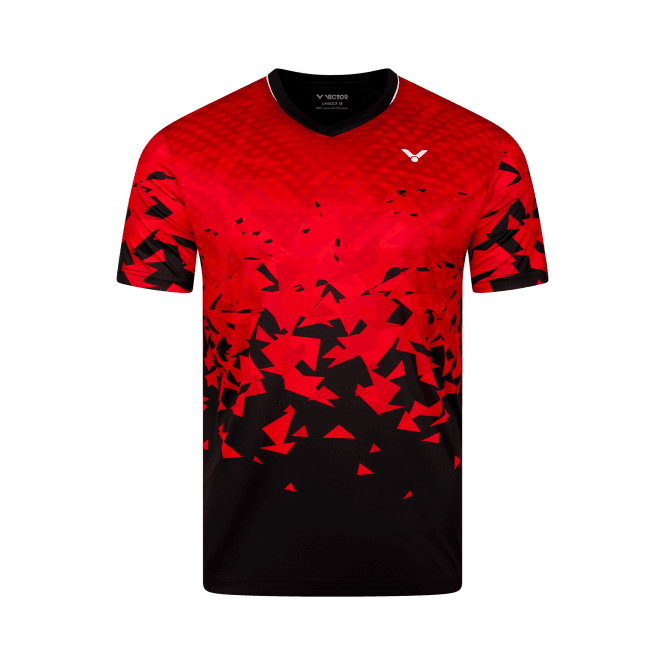 VICTOR T-Shirt T-53101 D Red Unisex 