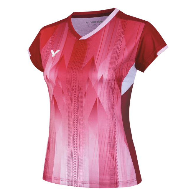 VICTOR T-Shirt T-61002TD D (Red) Womens