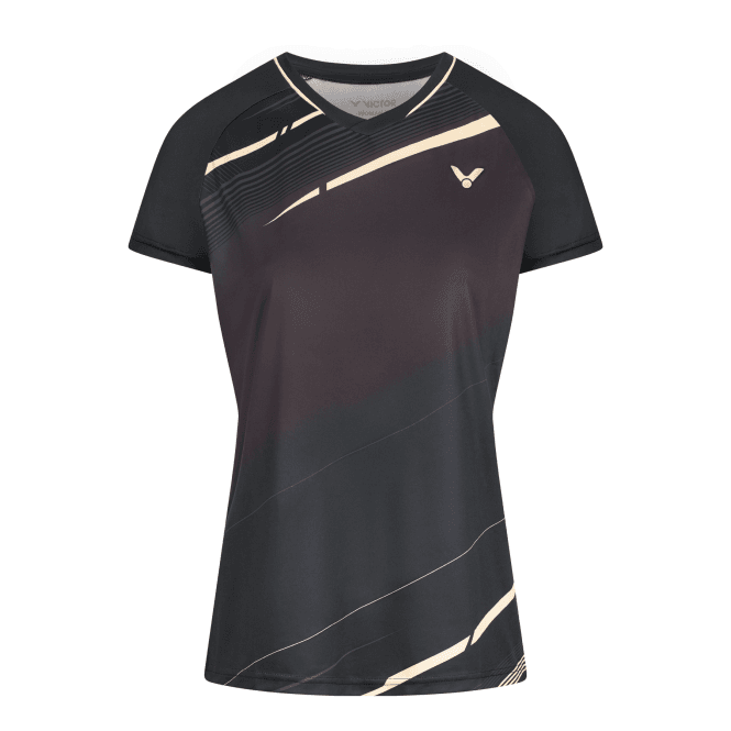 VICTOR T-Shirt T-64102 C (Black) Womens 