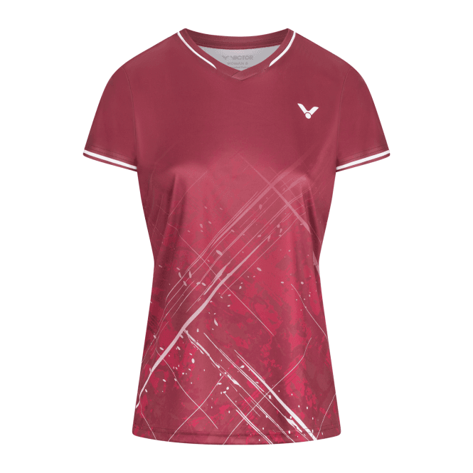 VICTOR T-Shirt T-64103 D (Red) Womens